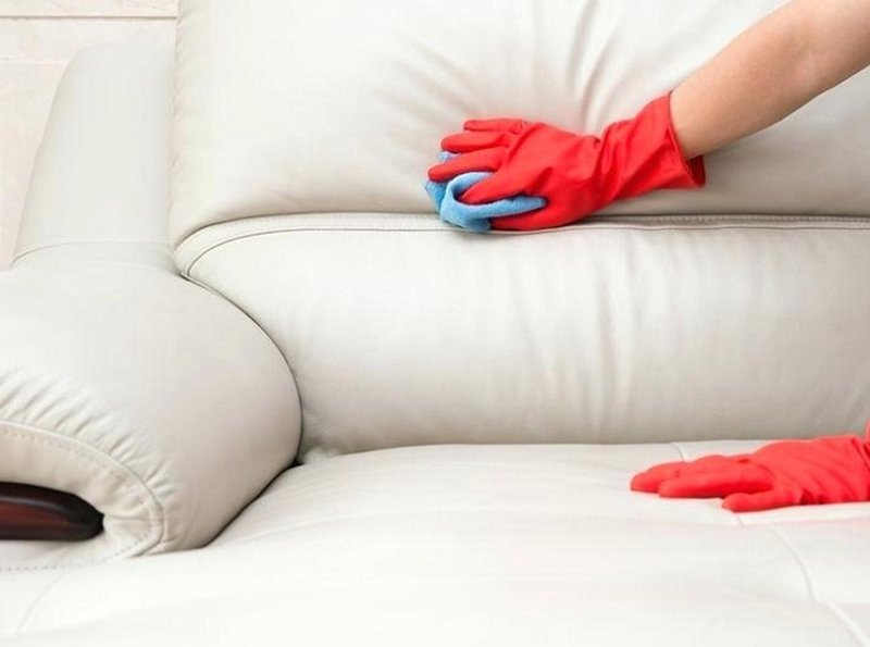 Phương pháp vệ sinh sofa hiệu quả: Vệ sinh sofa da