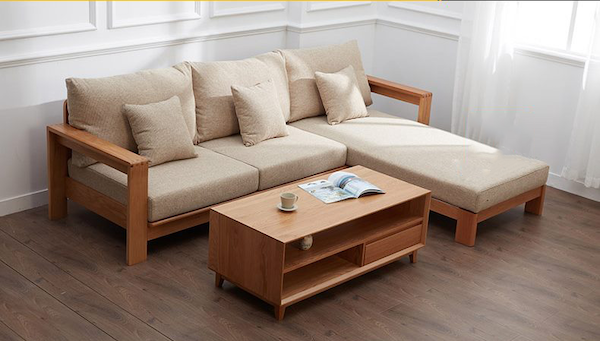 bàn ghế Sofa gỗ giá rẻ
