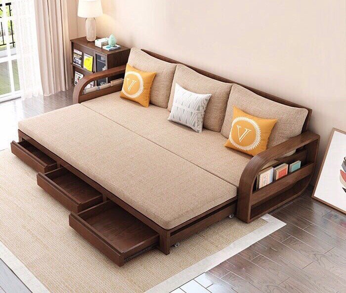 Những mẫu bàn sofa gỗ sồi đẹp cho phòng khách