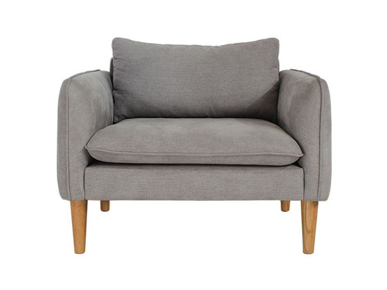 Top 5 mẫu sofa đơn bọc vải ấn tượng cho phòng khách