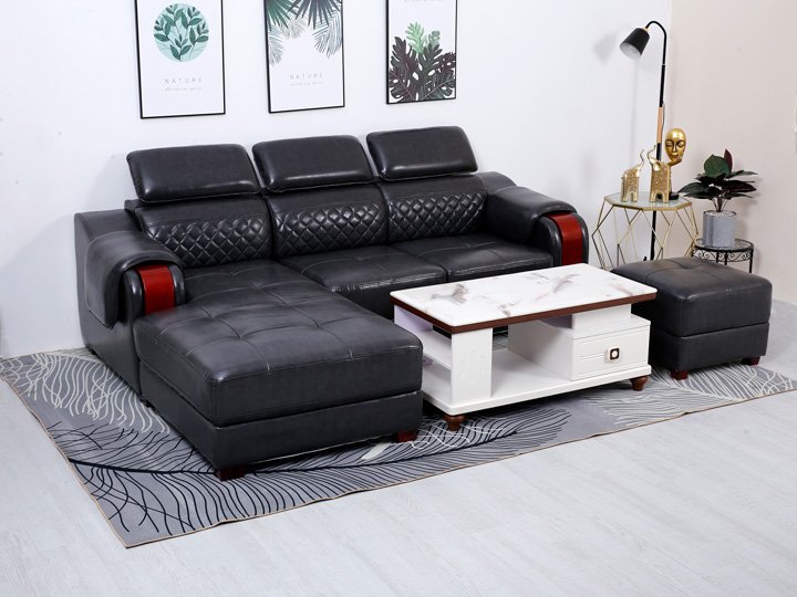 Những mẫu ghế sofa da đẹp cho phòng khách
