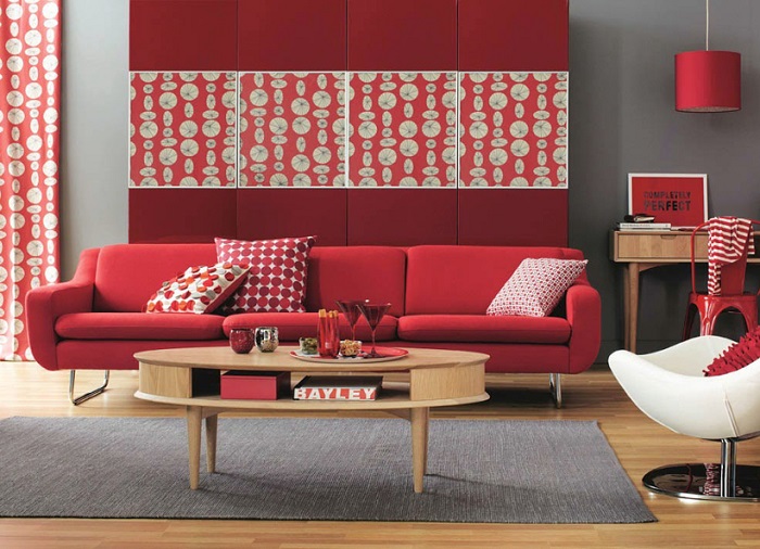 Ý tưởng trang trí tường sau sofa phòng khách đẹp mê ly