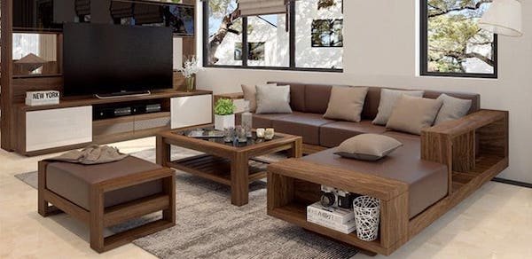 bộ Sofa gỗ giá rẻ