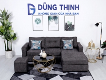 Sofa chữ L xám giá rẻ