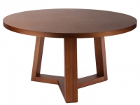 Bàn sofa gỗ hình oval giá rẻ đẹp cho phòng khách