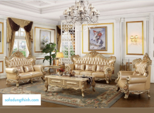 GHẾ SOFA TÂN CỔ ĐIỂN DT - 17